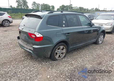 2006 BMW X3 3.0I from USA, damaged, VIN WBXPA93476WG78724